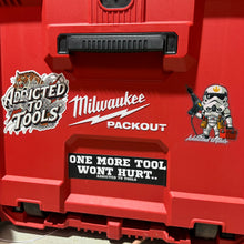 Load image into Gallery viewer, trooper addicted to tools sticker
