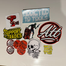 Load image into Gallery viewer, Addicted To Tools Sticker Pack
