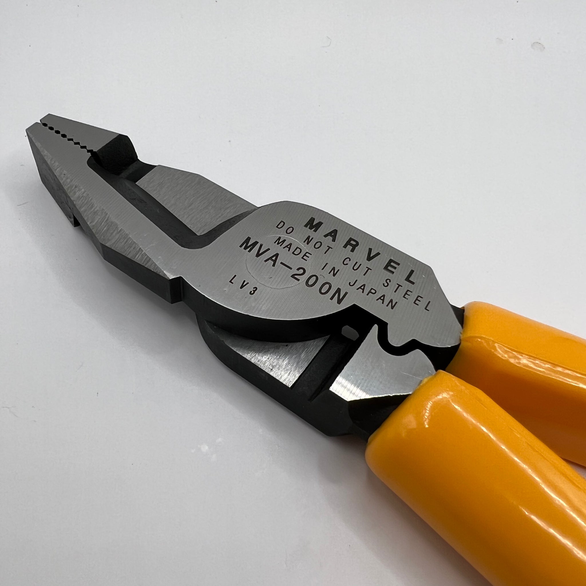 Marvel Pliers - CrossCut- MVA-200N - yellow/orange handle