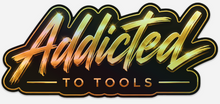 Load image into Gallery viewer, Addicted To Tools Sticker Normal/Holographic
