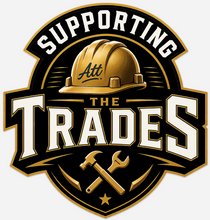 Load image into Gallery viewer, Supporting the trades stickers
