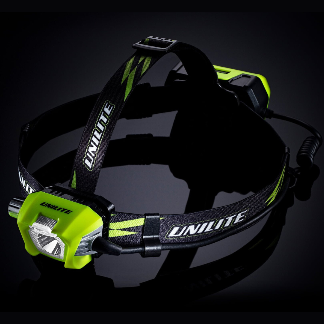 Dual Line Torch UNILITE Super bright dual beam head torch - HL-11R – Addicted to tools