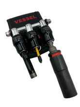 Load image into Gallery viewer, Vessel Quick Catcher Triple Holder for 1/4&quot; shank bits - QB-10B3K
