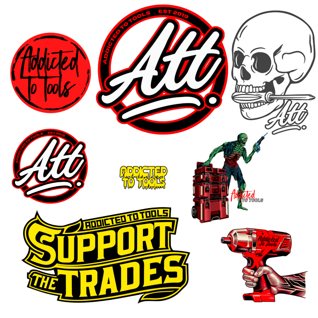 Addicted To Tools Sticker Pack