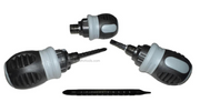 Versatile Ratcheting Stubby Screwdriver - Phillips and flat blade