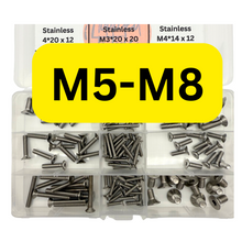Load image into Gallery viewer, Assorted Socket Screws/Bolts - Stainless &amp; Carbon Steel
