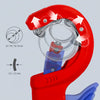 *PRE-ORDER* KNIPEX 90 23 02 BK - Pipe cutter for thick-walled plastic pipes 202 mm