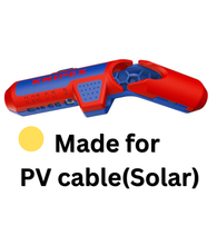 Load image into Gallery viewer, KNIPEX 16 95 03 SB -Solar Cable Stripper - ERGOSTRIP® PV STRIPPING TOOL 135MM
