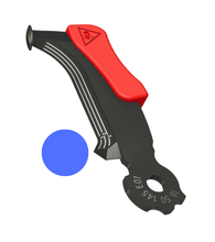 Load image into Gallery viewer, KNIPEX ratcheting cable stripping knife  - cable stripper(16 50 145 SB)
