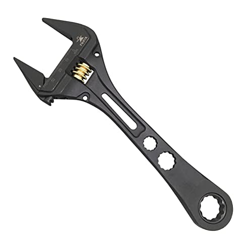 Fujiya Geared Monkey Wrench (Black Gold) Multifunctional Lightweight Type FGL-38-BG