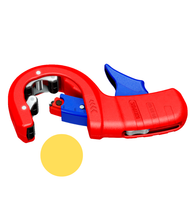 Load image into Gallery viewer, KNIPEX 90 23 02 BK - Pipe cutter for thick-walled plastic pipes 202 mm
