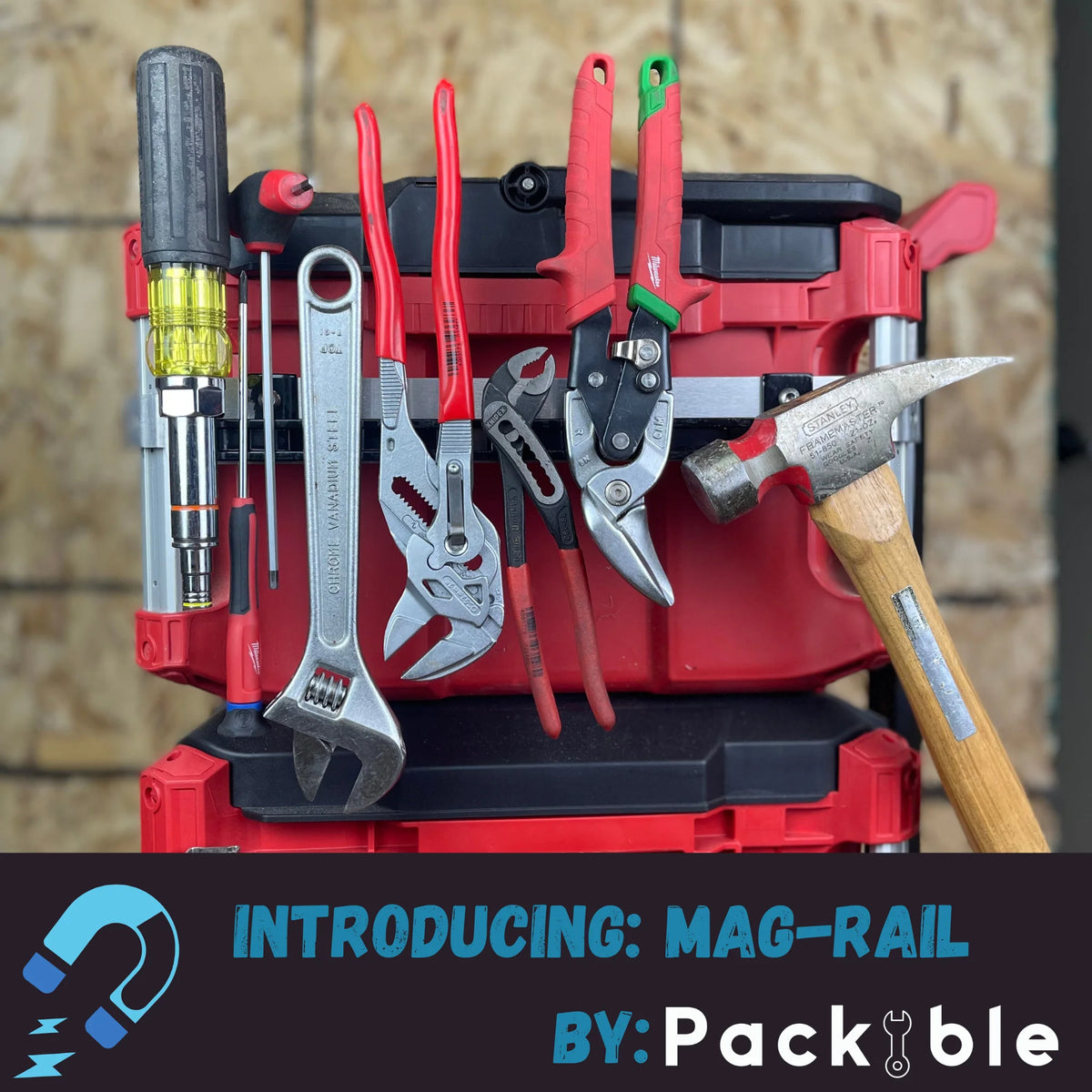 Mag-Rail Mini 2.0 - Packout Mount Rail Magnet – Addicted to tools