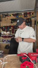 Load and play video in Gallery viewer, KNIPEX Twistor16® Self-Adjusting Crimping Pliers (97 53 18)
