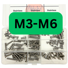 Load image into Gallery viewer, Assorted Socket Screws/Bolts - Stainless &amp; Carbon Steel
