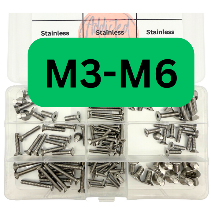 Assorted Socket Screws/Bolts - Stainless & Carbon Steel