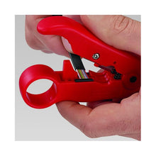 Load image into Gallery viewer, KNIPEX Coax Cable Stripping Tool (16 60 05 SB)
