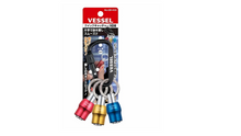 Load image into Gallery viewer, Vessel Bit Holders Keyring QB-K3C quick catcher three holders with carabiner
