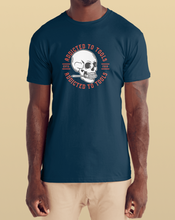 Load image into Gallery viewer, Addicted to tools white skull circle logo  ATT
