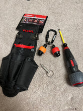 Load image into Gallery viewer, Vessel electric screwdriver pouch and bit holder COMBO!! Please read description
